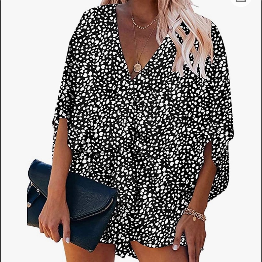 Women’s Leopard Print Romper